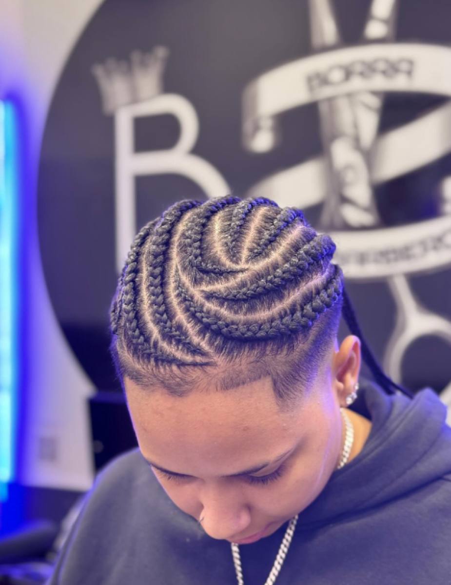 Trenzas pegadas braids Madrid